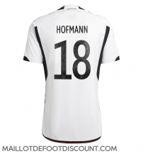 Maillot de football Réplique Allemagne Jonas Hofmann #18 Domicile Mondial 2022 Manche Courte