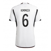 Maillot de football Réplique Allemagne Joshua Kimmich #6 Domicile Mondial 2022 Manche Courte