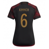 Maillot de football Réplique Allemagne Joshua Kimmich #6 Extérieur Femme Mondial 2022 Manche Courte