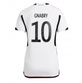 Maillot de football Réplique Allemagne Serge Gnabry #10 Domicile Femme Mondial 2022 Manche Courte