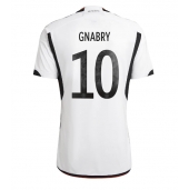 Maillot de football Réplique Allemagne Serge Gnabry #10 Domicile Mondial 2022 Manche Courte
