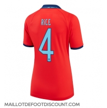 Maillot de football Réplique Angleterre Declan Rice #4 Extérieur Femme Mondial 2022 Manche Courte