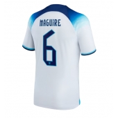 Maillot de football Réplique Angleterre Harry Maguire #6 Domicile Mondial 2022 Manche Courte