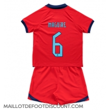 Maillot de football Réplique Angleterre Harry Maguire #6 Extérieur Enfant Mondial 2022 Manche Courte (+ Pantalon court)