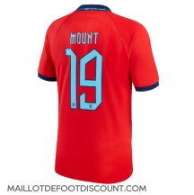 Maillot de football Réplique Angleterre Mason Mount #19 Extérieur Mondial 2022 Manche Courte
