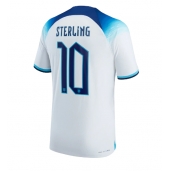 Maillot de football Réplique Angleterre Raheem Sterling #10 Domicile Mondial 2022 Manche Courte