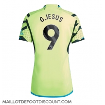 Maillot de football Réplique Arsenal Gabriel Jesus #9 Extérieur 2023-24 Manche Courte