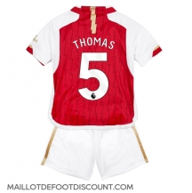 Maillot de football Réplique Arsenal Thomas Partey #5 Domicile Enfant 2023-24 Manche Courte (+ Pantalon court)