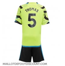 Maillot de football Réplique Arsenal Thomas Partey #5 Extérieur Enfant 2023-24 Manche Courte (+ Pantalon court)