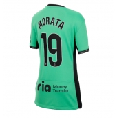 Maillot de football Réplique Atletico Madrid Alvaro Morata #19 Troisième Femme 2023-24 Manche Courte