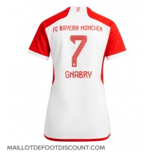 Maillot de football Réplique Bayern Munich Serge Gnabry #7 Domicile Femme 2023-24 Manche Courte