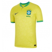 Maillot de football Réplique Brésil Domicile Mondial 2022 Manche Courte