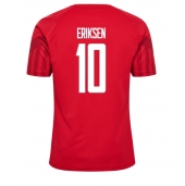 Maillot de football Réplique Danemark Christian Eriksen #10 Domicile Mondial 2022 Manche Courte