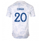 Maillot de football Réplique France Kingsley Coman #20 Extérieur Mondial 2022 Manche Courte