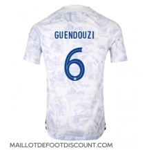 Maillot de football Réplique France Matteo Guendouzi #6 Extérieur Mondial 2022 Manche Courte