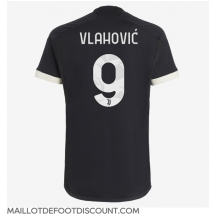 Maillot de football Réplique Juventus Dusan Vlahovic #9 Troisième 2023-24 Manche Courte