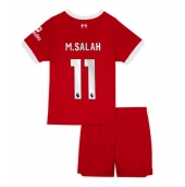 Maillot de football Réplique Liverpool Mohamed Salah #11 Domicile Enfant 2023-24 Manche Courte (+ Pantalon court)
