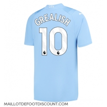 Maillot de football Réplique Manchester City Jack Grealish #10 Domicile 2023-24 Manche Courte