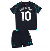 Maillot de football Réplique Manchester City Jack Grealish #10 Troisième Enfant 2023-24 Manche Courte (+ Pantalon court)
