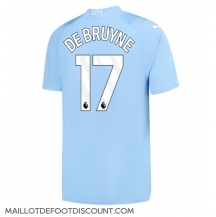 Maillot de football Réplique Manchester City Kevin De Bruyne #17 Domicile 2023-24 Manche Courte