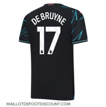 Maillot de football Réplique Manchester City Kevin De Bruyne #17 Troisième 2023-24 Manche Courte