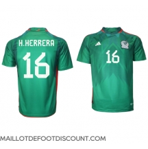 Maillot de football Réplique Mexique Hector Herrera #16 Domicile Mondial 2022 Manche Courte