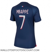 Maillot de football Réplique Paris Saint-Germain Kylian Mbappe #7 Domicile Femme 2023-24 Manche Courte