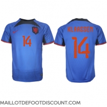 Maillot de football Réplique Pays-Bas Davy Klaassen #14 Extérieur Mondial 2022 Manche Courte