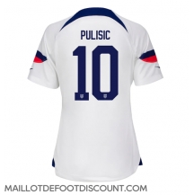 Maillot de football Réplique États-Unis Christian Pulisic #10 Domicile Femme Mondial 2022 Manche Courte
