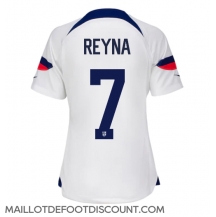 Maillot de football Réplique États-Unis Giovanni Reyna #7 Domicile Femme Mondial 2022 Manche Courte