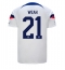 Maillot de football Réplique États-Unis Timothy Weah #21 Domicile Mondial 2022 Manche Courte