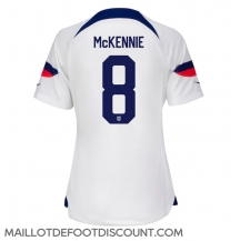 Maillot de football Réplique États-Unis Weston McKennie #8 Domicile Femme Mondial 2022 Manche Courte