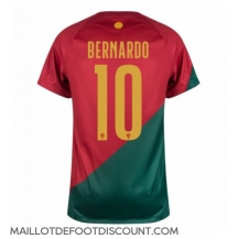 Maillot de football Réplique le Portugal Bernardo Silva #10 Domicile Mondial 2022 Manche Courte