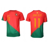 Maillot de football Réplique le Portugal Joao Felix #11 Domicile Mondial 2022 Manche Courte