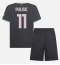 Maillot de football Réplique AC Milan Christian Pulisic #11 Troisième Enfant 2024-25 Manche Courte (+ Pantalon court)