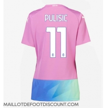 Maillot de football Réplique AC Milan Christian Pulisic #11 Troisième Femme 2023-24 Manche Courte