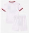 Maillot de football Réplique AC Milan Extérieur Enfant 2024-25 Manche Courte (+ Pantalon court)