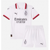 Maillot de football Réplique AC Milan Extérieur Enfant 2024-25 Manche Courte (+ Pantalon court)