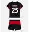 Maillot de football Réplique AC Milan Fikayo Tomori #23 Domicile Enfant 2025-26 Manche Courte (+ Pantalon court)