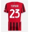 Maillot de football Réplique AC Milan Fikayo Tomori #23 Domicile Femme 2024-25 Manche Courte