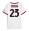 Maillot de football Réplique AC Milan Fikayo Tomori #23 Extérieur Femme 2024-25 Manche Courte