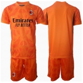 Maillot de football Réplique AC Milan Gardien de but Extérieur Enfant 2024-25 Manche Courte (+ Pantalon court)