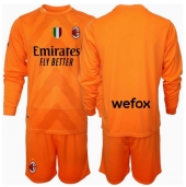 Maillot de football Réplique AC Milan Gardien de but Extérieur Enfant 2024-25 Manche Longue (+ Pantalon court)