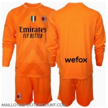 Maillot de football Réplique AC Milan Gardien de but Extérieur Enfant 2024-25 Manche Longue (+ Pantalon court)