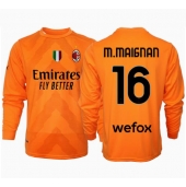 Maillot de football Réplique AC Milan Mike Maignan #16 Gardien de but Extérieur 2024-25 Manche Longue