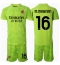 Maillot de football Réplique AC Milan Mike Maignan #16 Gardien de but Troisième Enfant 2024-25 Manche Courte (+ Pantalon court)