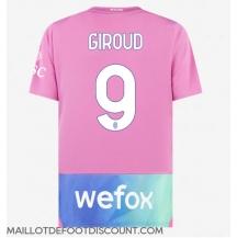 Maillot de football Réplique AC Milan Olivier Giroud #9 Troisième 2023-24 Manche Courte