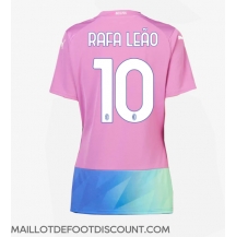 Maillot de football Réplique AC Milan Rafael Leao #10 Troisième Femme 2023-24 Manche Courte