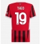 Maillot de football Réplique AC Milan Theo Hernandez #19 Domicile Femme 2024-25 Manche Courte