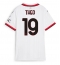 Maillot de football Réplique AC Milan Theo Hernandez #19 Extérieur Femme 2024-25 Manche Courte